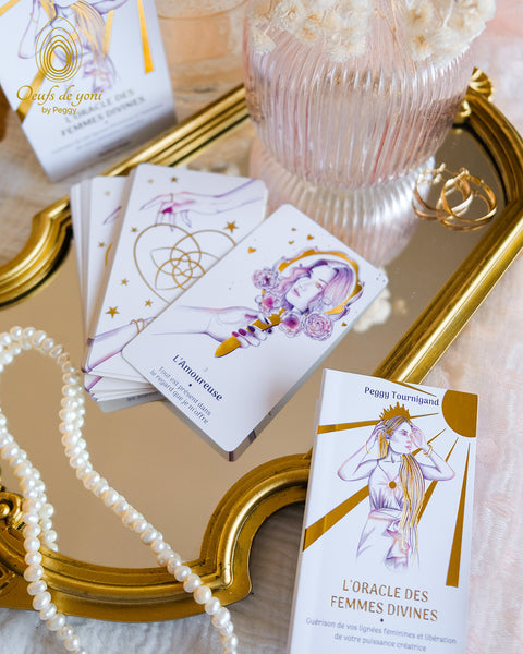 Coffret Oracle - L'Oracle des Femmes Divines + La bougie Divine 100ml