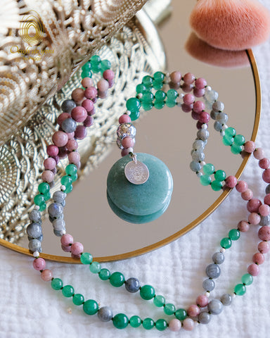 Mala-Astro-CANCER-Aventurine-verte-labradorite-rhodonite-1