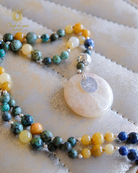 Mala-Astro-SAGITTAIRE-turquoise-africaine-aventurine-jaune-sodalite-2